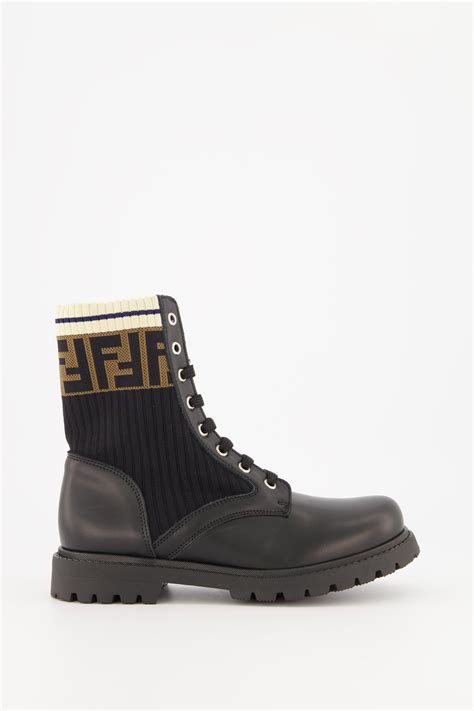 fendi black sock boots